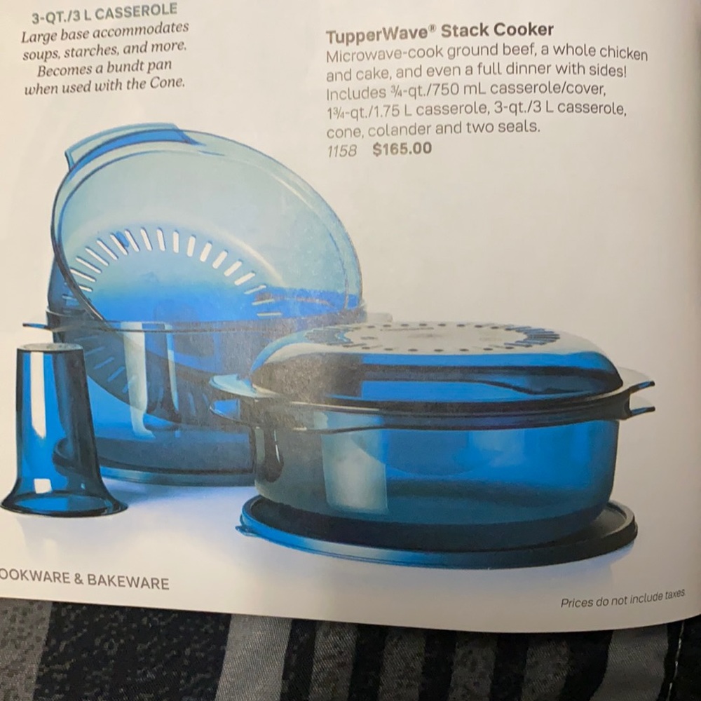Brand new Tupperware Stack Cooker